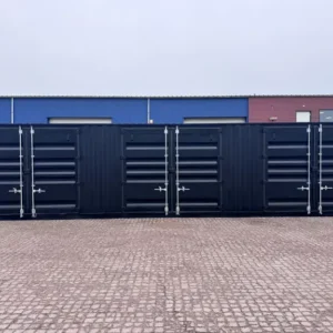 Conteneur d’expédition High Cube de 40 pieds avec 3 portes latérales