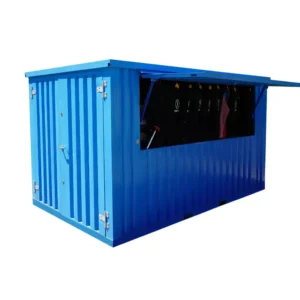 Conteneur Bar Démontable XL 3x2m Bleu RAL 5015