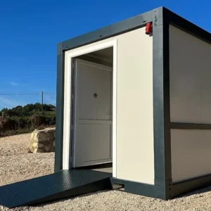 Conteneur de toilettes pour personnes handicapées 220 x 220 cm