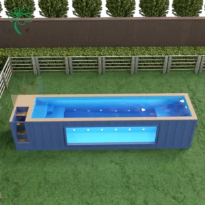 Piscine en fibre de verre personnalisée en usine